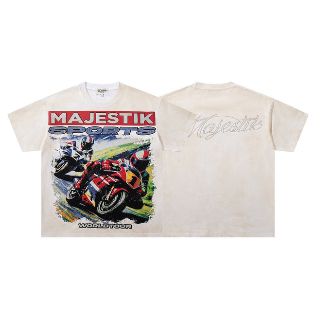 MAJESTIK Sports Racing Tee Hover Image
