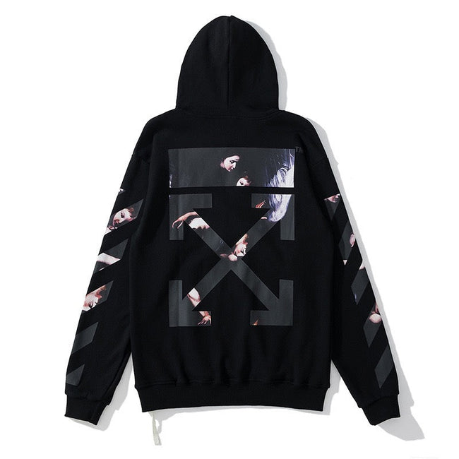 Off-White Black Arrow Graphic Hoodie Hover Image