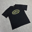 Neon Graphic Print Black T-Shirt Unisex Streetwear Casual Short Sleeve Tee