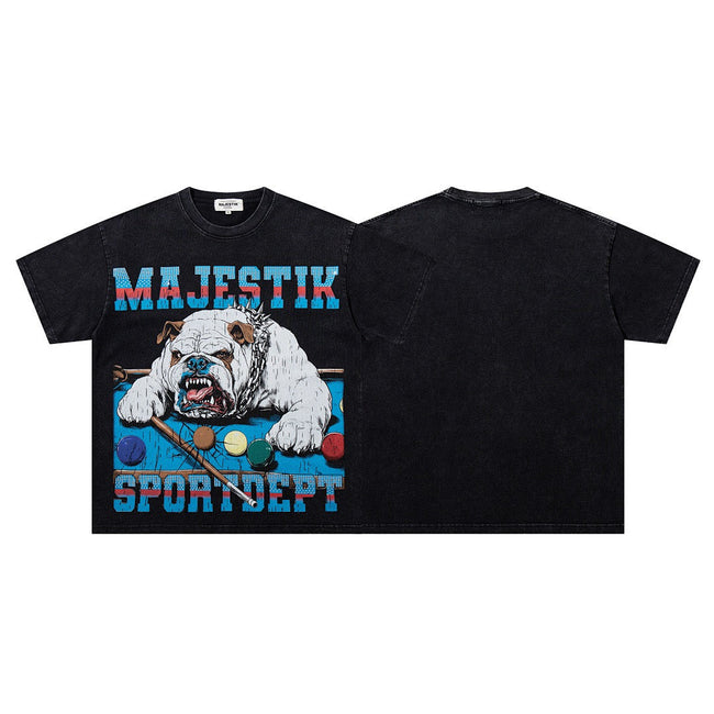 MAJESTIK Sports Dept Graphic T-Shirt Hover Image