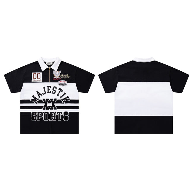 Majestik Vintage Sports Polo Shirt Hover Image