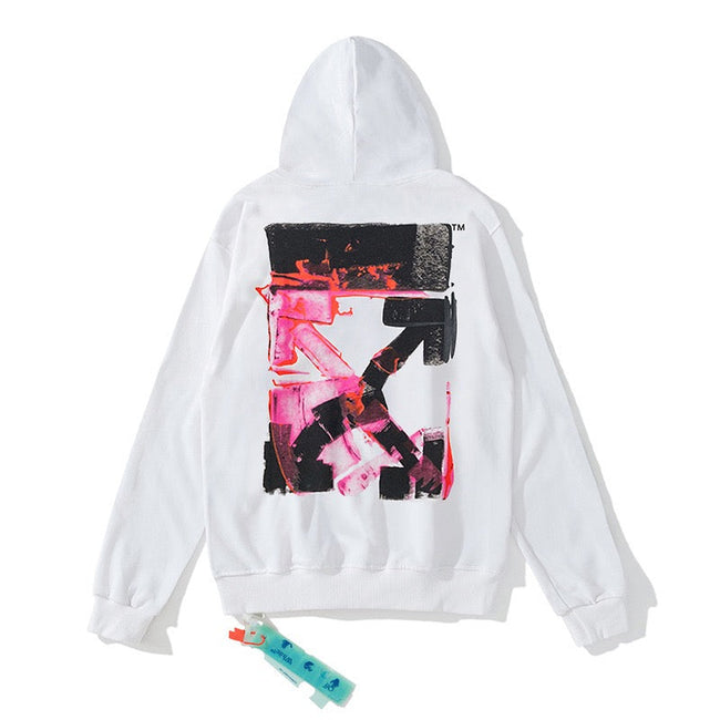 Off-White Black Abstract Arrow Hoodie Hover Image