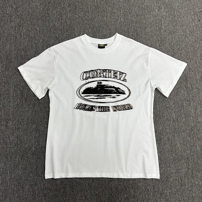 Vintage Graphic Print T-Shirt | Casual Streetwear Short Sleeve Tee Hover Image