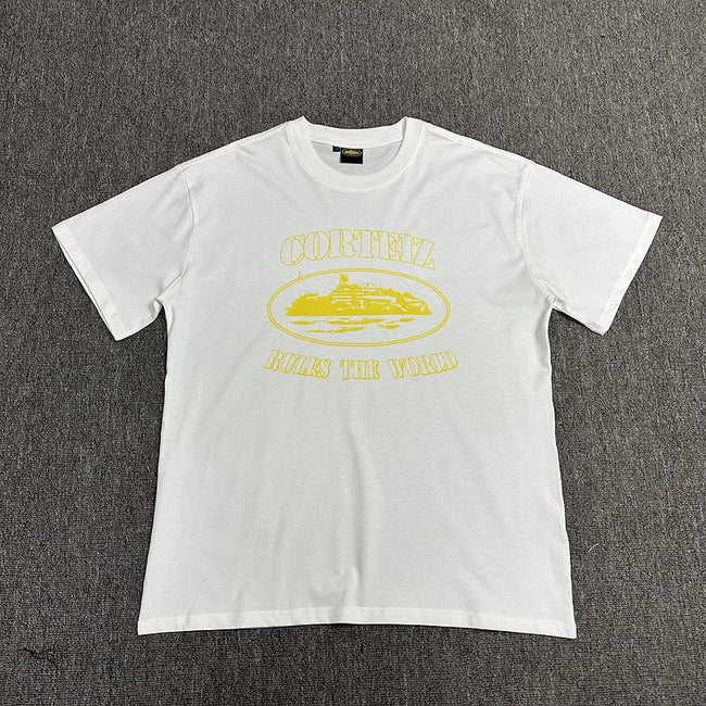 Vintage Graphic Print Short Sleeve T-Shirt Casual Streetwear Cotton Tee Hover Image