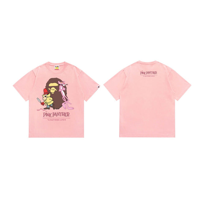 BAPE x Pink Panther Pink Graphic T-Shirt Hover Image