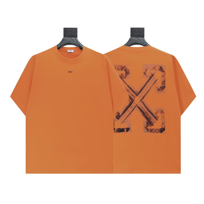 Off-White Arrow Graphic Cotton T-Shirt Hover Image
