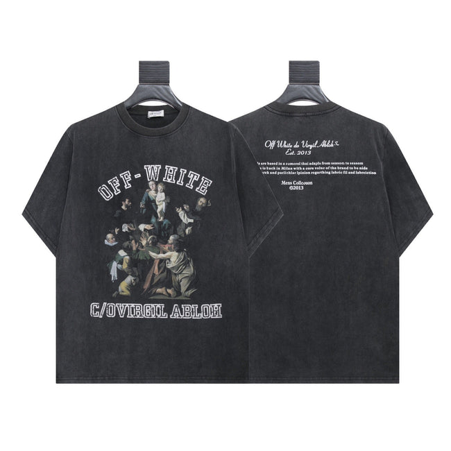 Off-White 2013 Graphic Print T-Shirt Black Hover Image