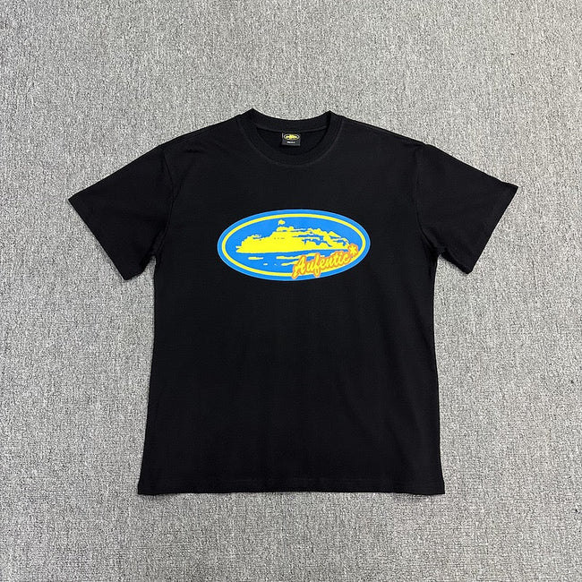 Vintage Graphic Print Cotton T-Shirt Casual Streetwear Short Sleeve Tee Hover Image