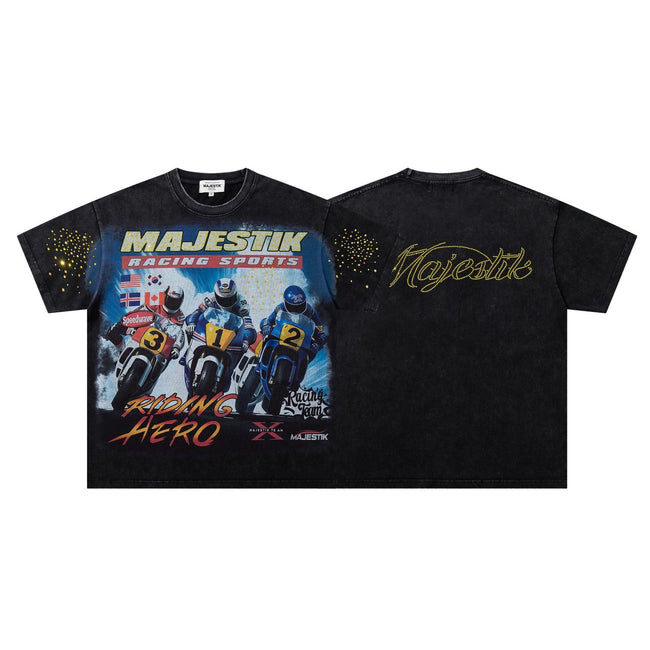 MAJESTIK Racing Graphic Tee Hover Image
