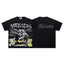 MAJESTIK Bulldog Graphic Vintage T-Shirt