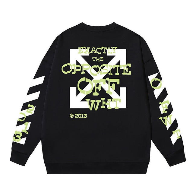 Off-White Opposite Graphic Sweatshirt Black Hover Image