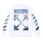 Off-White™ Blue Graphic Arrow Crewneck Sweatshirt
