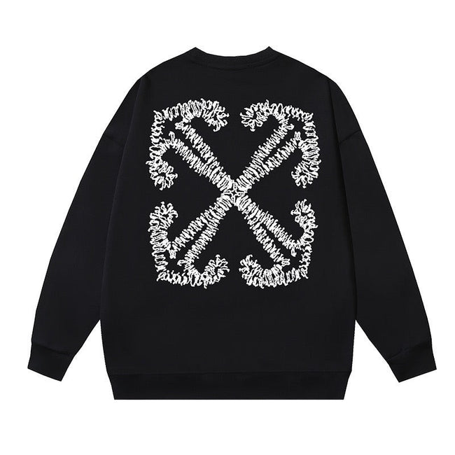 OFF WHITE Arrow Logo Crewneck Sweatshirt Hover Image