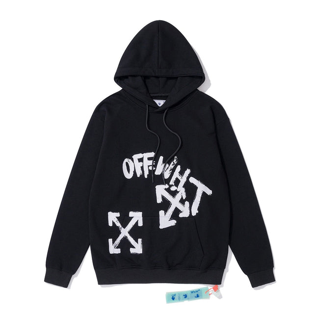 Off-White Black Arrow Logo Hoodie Hover Image