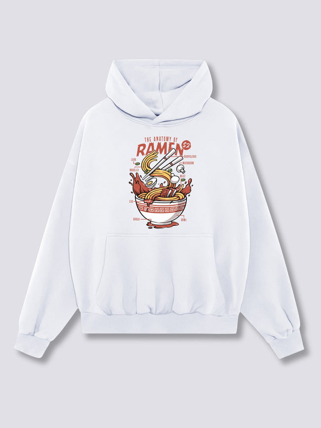 Front Print - Anatomy of Ramen Hoodie Main Image