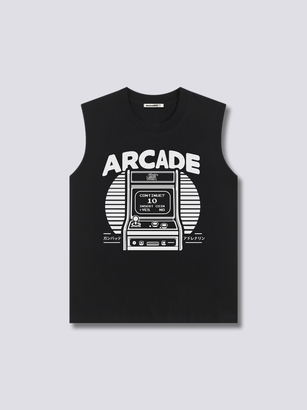 Front Print - Arcade Game Tank Top