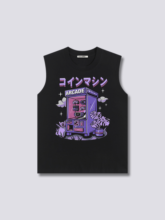 Front Print - Arcade Tank Top Hover Image