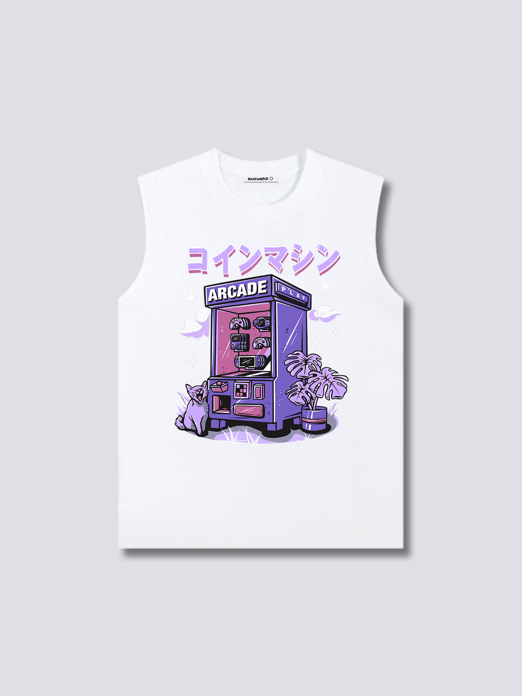 Front Print - Arcade Tank Top