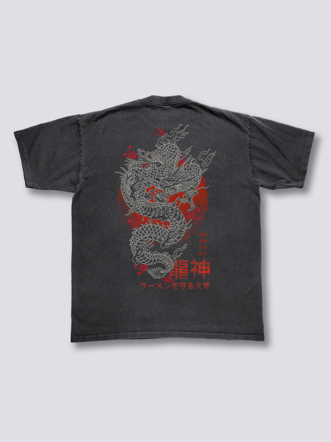 Asian Dragon Vintage T-Shirt Hover Image