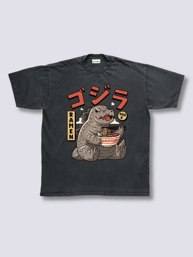Front Print - Babyzilla Vintage T-Shirt Hover Image