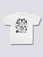 Front Print - Boozy Cat T-Shirt