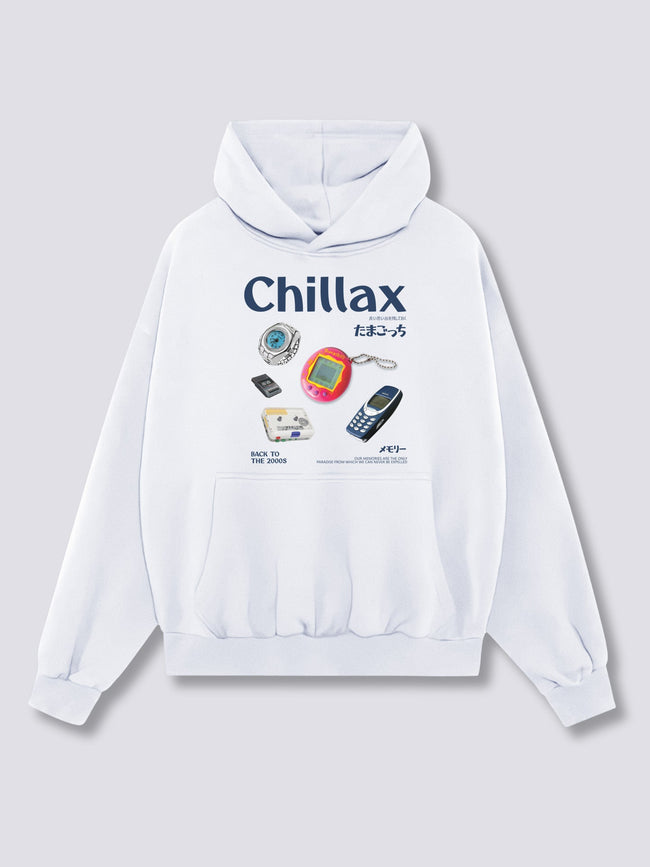 Front Print - Chillax Hoodie Hover Image