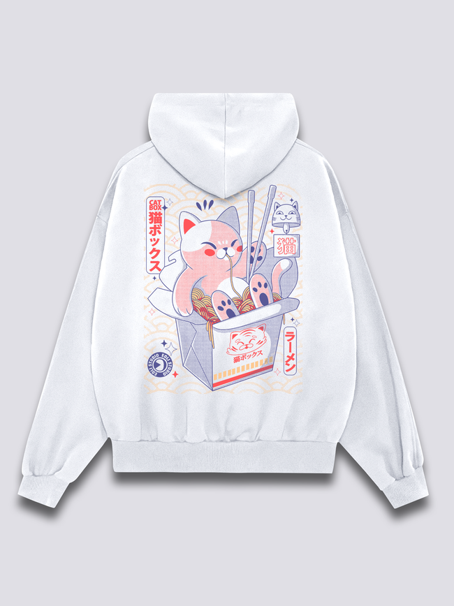 Cat Box Hoodie Hover Image