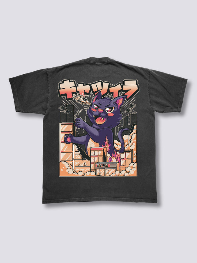 Catzilla Vintage T-Shirt Hover Image