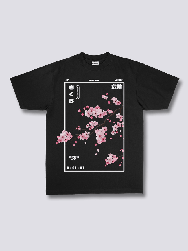 Front Print - Cherry Blossom T-Shirt Hover Image