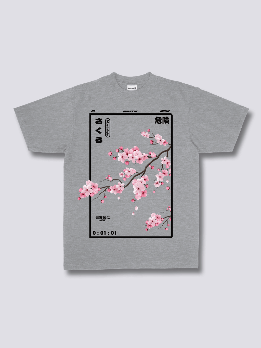 Front Print - Cherry Blossom T-Shirt
