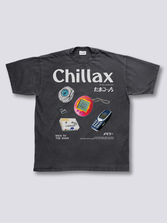 Front Print - Chillax Vintage T-Shirt Hover Image