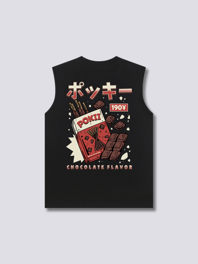 Chocolate Pokii Tank Top Hover Image