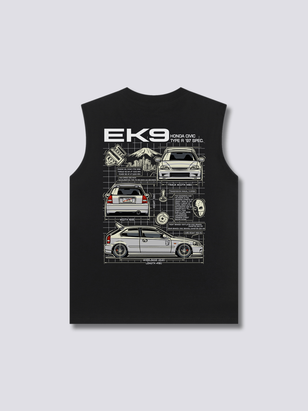Civic Project Tank Top