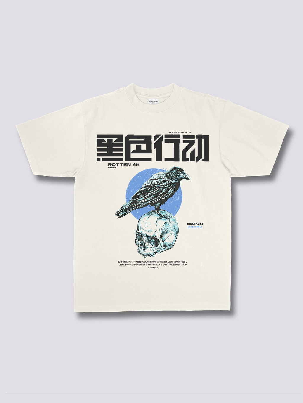 Front Print - Dark Crow T-Shirt