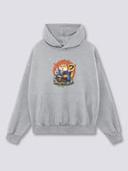 Front Print - Drunk Shiba Hoodie
