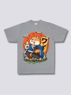 Front Print - Drunk Shiba T-Shirt