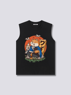 Front Print - Drunk Shiba Tank Top