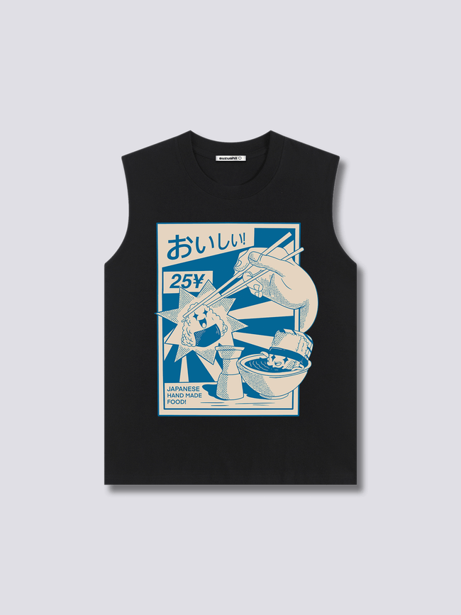Front Print - Food Tank Top Main Image