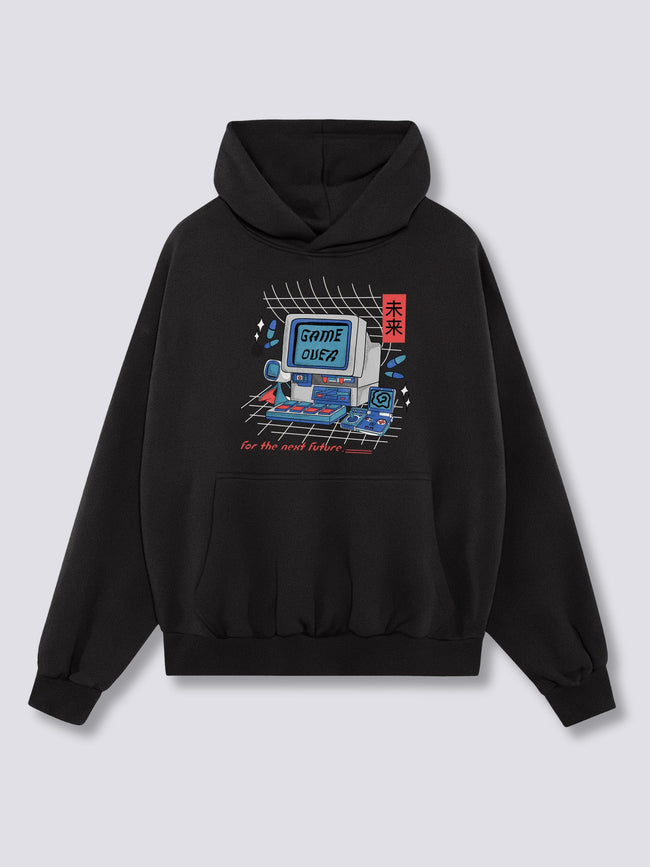 Front Print - Game Over Hoodie Hover Image