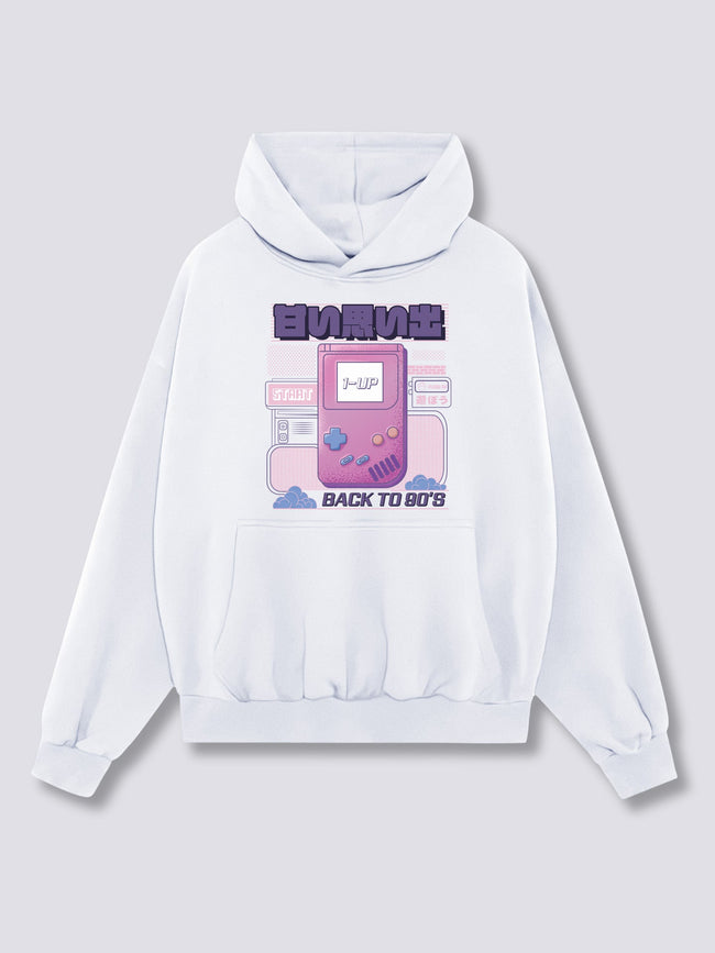 Front Print - Gameboy Hoodie Hover Image