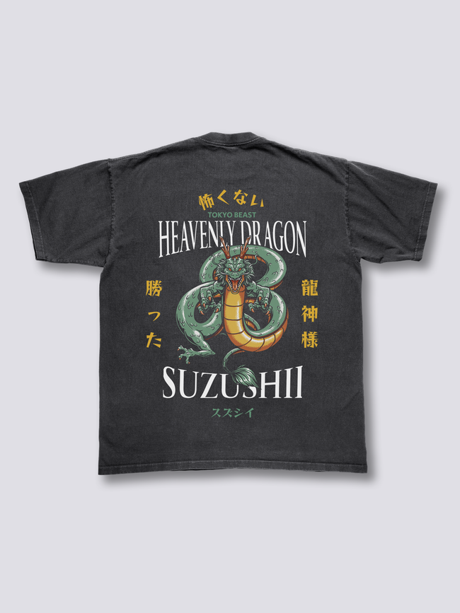 Heavenly Dragon Vintage T-Shirt Hover Image