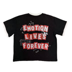 Black “Static” Tee
