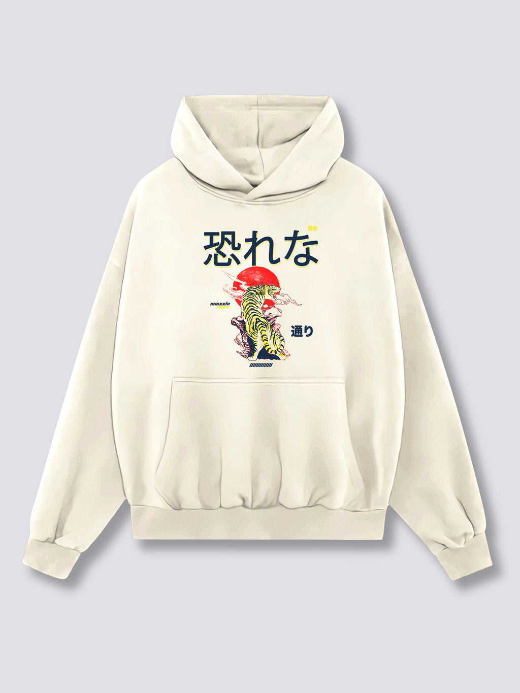 Front Print - Japan Tiger Hoodie