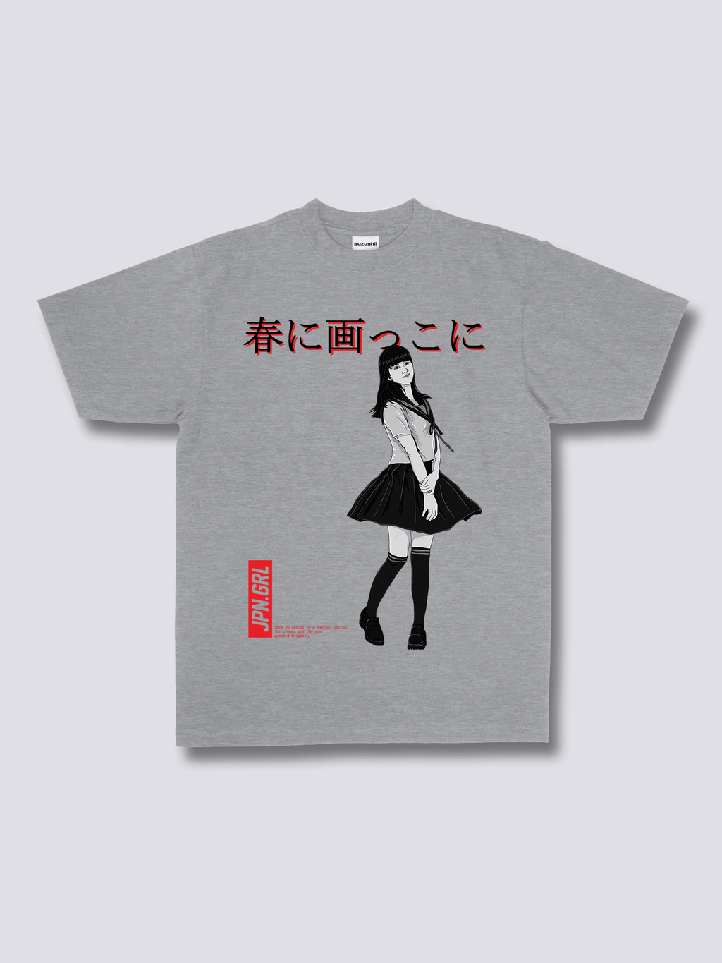 Front Print - Jpn Girl T-Shirt
