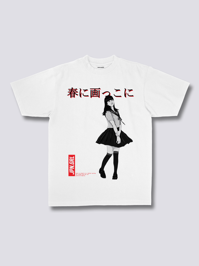 Front Print - Jpn Girl T-Shirt Main Image