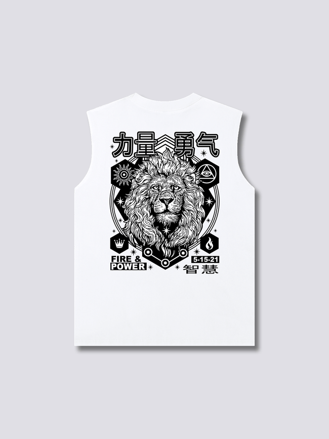 Lion Tank Top Hover Image
