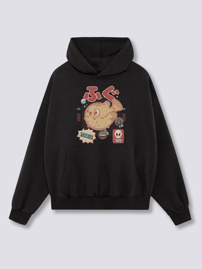 Front Print - Fugu Hoodie Main Image