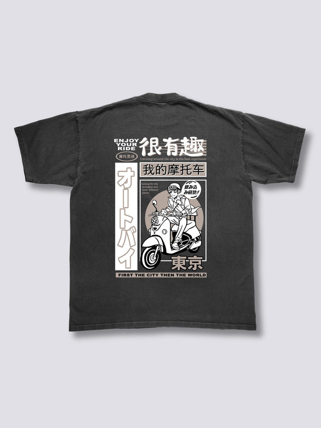 Motorcycle Vintage T-Shirt Hover Image