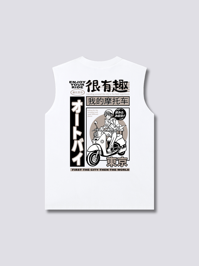 Motorcycle Tank Top Hover Image
