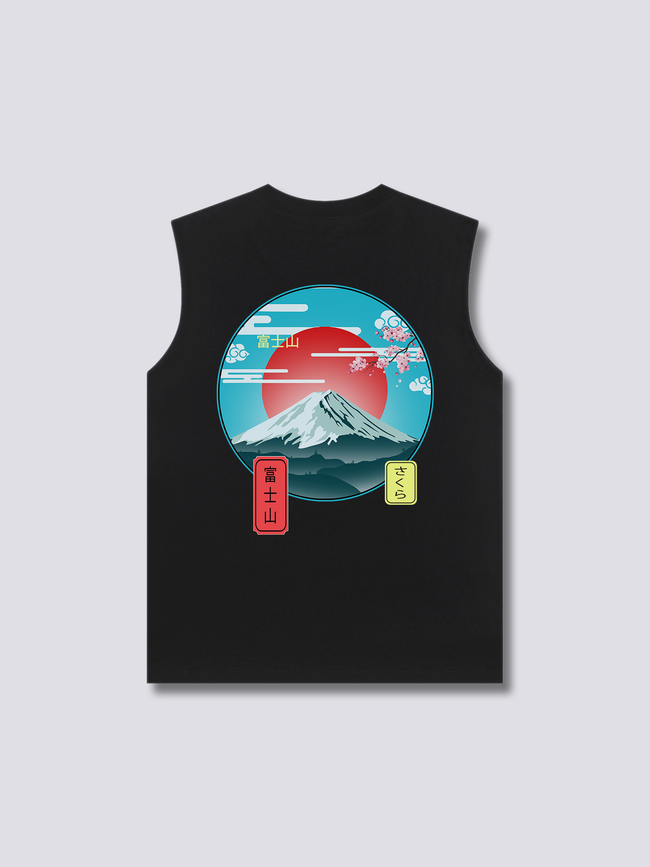Mount Fuji Tank Top Hover Image